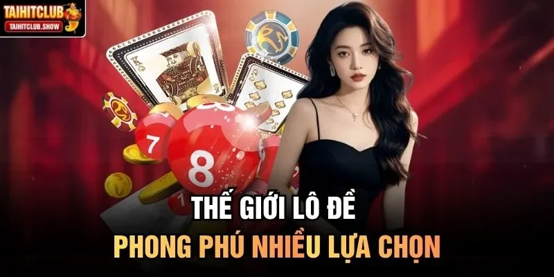 Thế giới lô đề phong phú nhiều lựa chọn